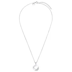 JOOP! Zirkonia-Kette Silber, rhodiniert