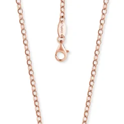 Kette Engelsrufer Silber, rosé-vergoldet 50 cm