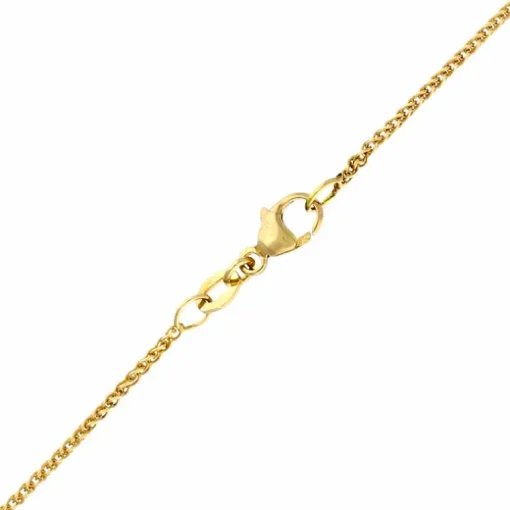 Kette mit Anhänger Gelbgold 0,58 ct