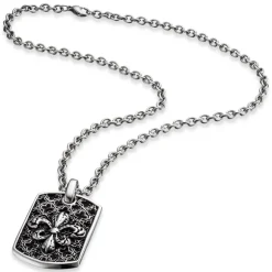 Kette mit Anhänger Save Brave 'QUEEN' Edelstahl