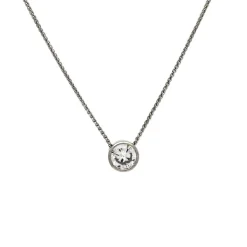 Kette mit Anhänger Weißgold 1,10 ct