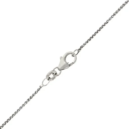 Kette mit Anhänger Weißgold 1,10 ct