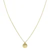 Kette mit Brillant-Anhänger Gelbgold