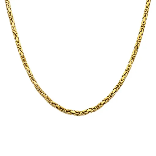 Königskette Gelbgold