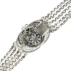 Korallen-Halsschmuck Silber