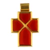 Korallen-Kreuz Gelbgold