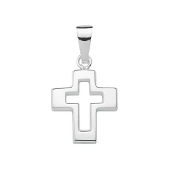 Kreuzanhänger aus 925er Sterlingsilber