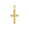 Kreuz-Anhänger Gelbgold