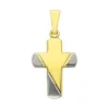 Kreuz-Anhänger Gelbgold