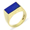 Lapislazuli-Ring Gelbgold