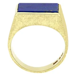 Lapislazuli-Ring Gelbgold