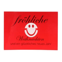 Lesezeichen 'Happy' Frohe Weihnachten