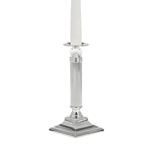 Leuchter 19cm versilbert