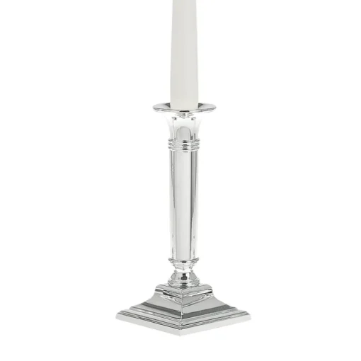 Leuchter 19cm versilbert