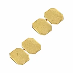 Manschettenknöpfe Gelbgold