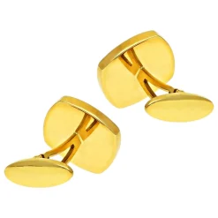 Manschettenknöpfe in Gelbgold