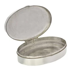 Markasit-Döschen 'London um 1910' Silber