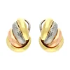 Ohrclips Tricolor