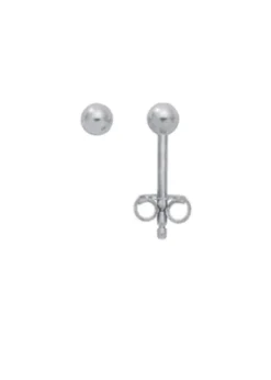 Ohrstecker "Kugel" 3mm in 925 Sterlingsilber