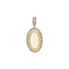 Opal-Anhänger Gelbgold