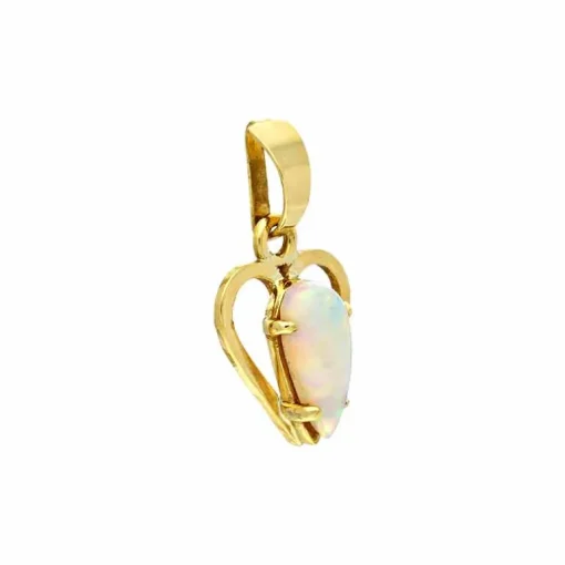 Opal-Anhänger Gelbgold
