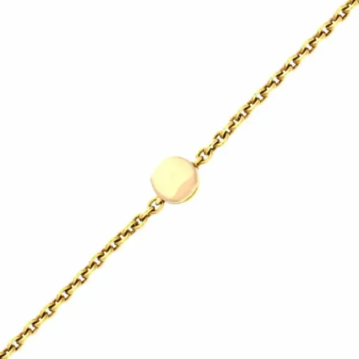Opal-Collier Gelbgold