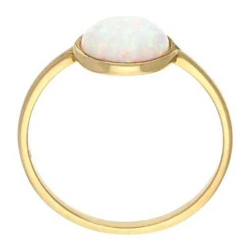 Opal-Ring Gelbgold