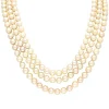Perlkette Gelbgold