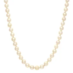 Perl-Kette Weißgold