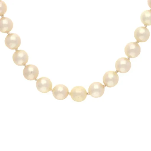 Perl-Kette Weißgold