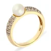Perl-Ring Gelbgold