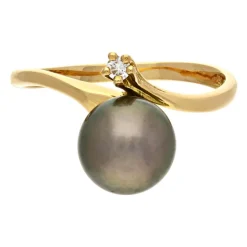 Perl-Ring Gelbgold