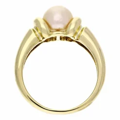 Perl-Ring Gelbgold
