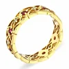 Rubin-Ring Gelbgold