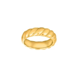 Son of Noa Ring Edelstahl, IP vergoldet Größe 66
