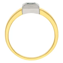 Topas-Ring Bicolor