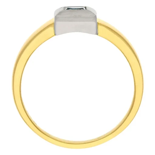 Topas-Ring Bicolor