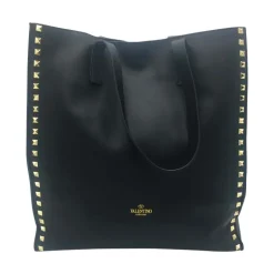 Valentino Shopper ' Rockstud' Schwarz