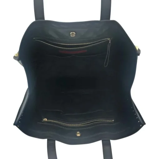 Valentino Shopper ' Rockstud' Schwarz