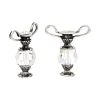 Vase' 2er Set Silber